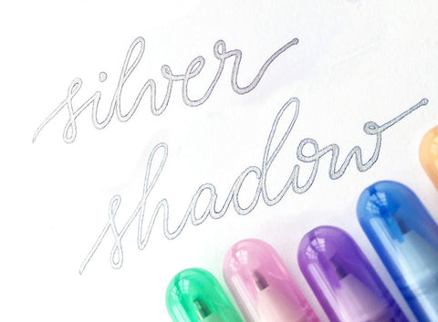 Sakura Gelly Roll Silver Shadow Outline 0,7mm (Sombra plateada) Sakura