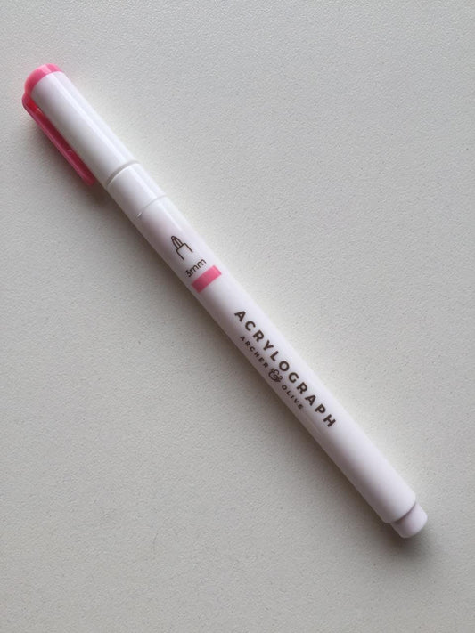 SALE Archer & Olive - Acrylograph Pens Unitarios tip 3mm NUEVOS - Letters by Jess Shop