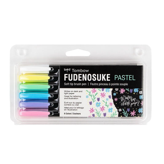Tombow Fudenosuke Pastel - Letters by Jess Shop