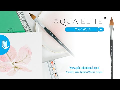 Pincel Princeton AQUA ELITE - OVAL WASH